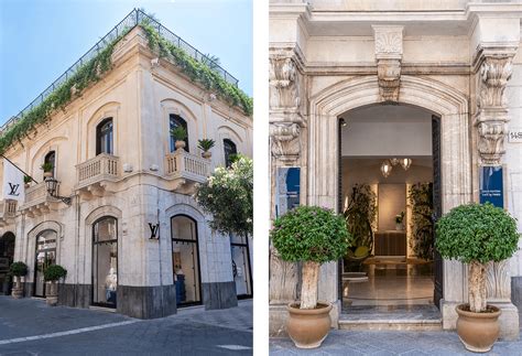 louis vuitton apertura prima boutique italiana|louis vuitton cafe taormina.